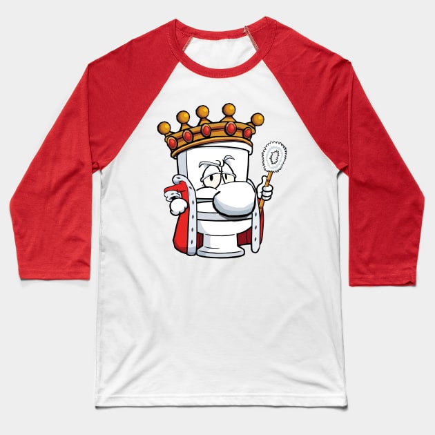 Royal Flush Baseball T-Shirt by TGprophetdesigns